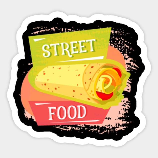 Street Food - Street Food - Sticker | TeePublic